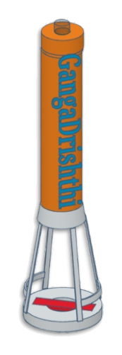 3D model of the GangaDrishthi field sensor buoy